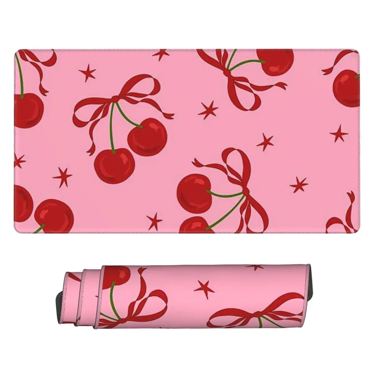 

Large Mouse Pad Cherry Gamer PC Laptop Mats Keyboard Carpet Computer Gaming Office Accessories Desk Mat