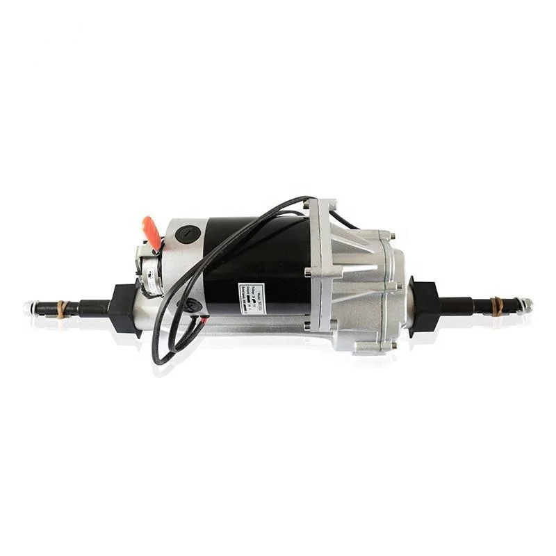 Modern design 1000W Material handling tools mower transaxle double rear axle tricycle electric trolley axle
