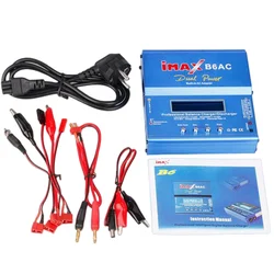 Digital iMAX B6AC 80W Lipo NiMH Balance Charger/Discharger LiIon/LiPo/LiFe 1s-6s Cells Carregador E Balanceador EU AU USA Plug