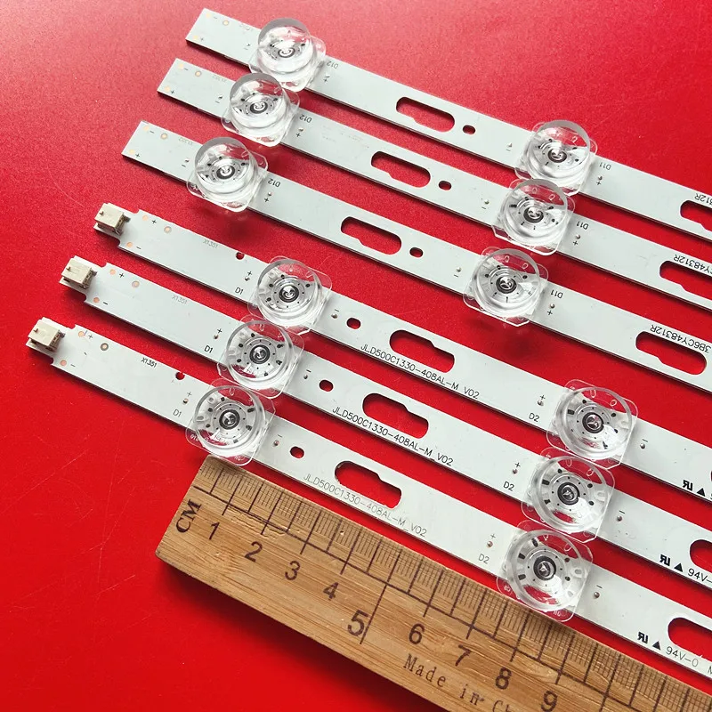 5Set/10Set Led Strip Voor Un50tu8000 Un50tu7000 Ue50tu7100 Un50tu7000 Un50tu8200 Un50tu7000f Ue50tu8000 Un50tu7020 Un50tu6900