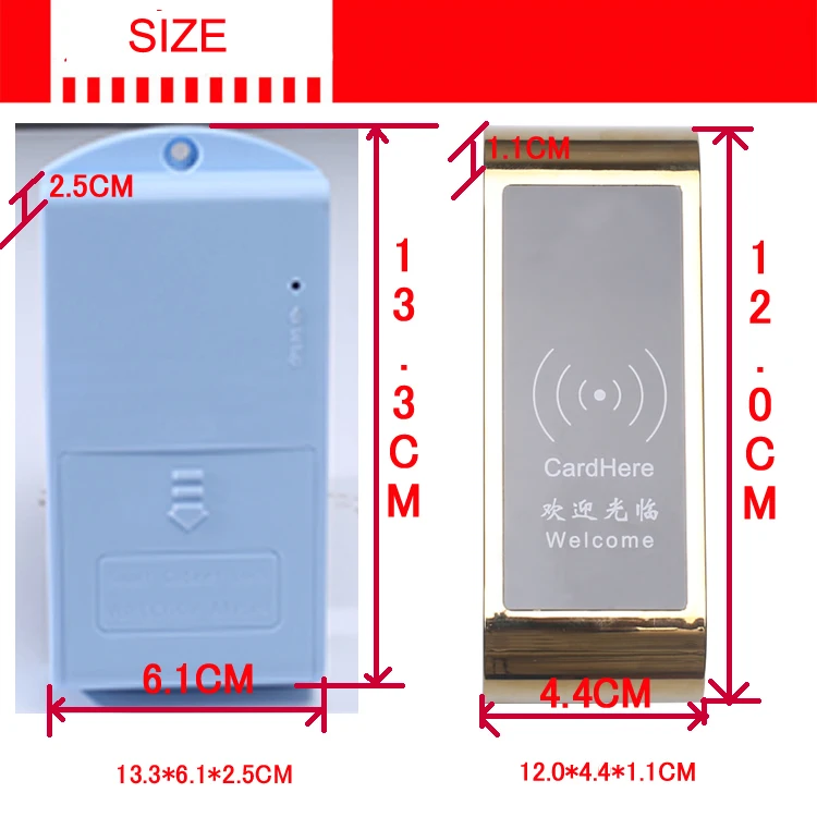 Sauna lock bathroom locker electronic induction lock bath center cabinet door lock  gym locker IC lock