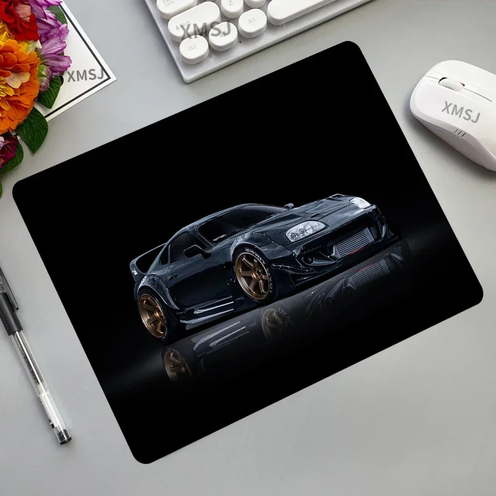 Super Cool Sports Car Gaming Mouse Pad Speed Control Black Mouse Pad Tapis De Souris for Laptop Gamer Accessories PC Desk Mat