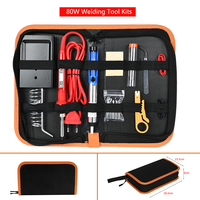 Adjustable Temperature Soldering Iron Kit 110V 220V 80W Welding Tool Kit