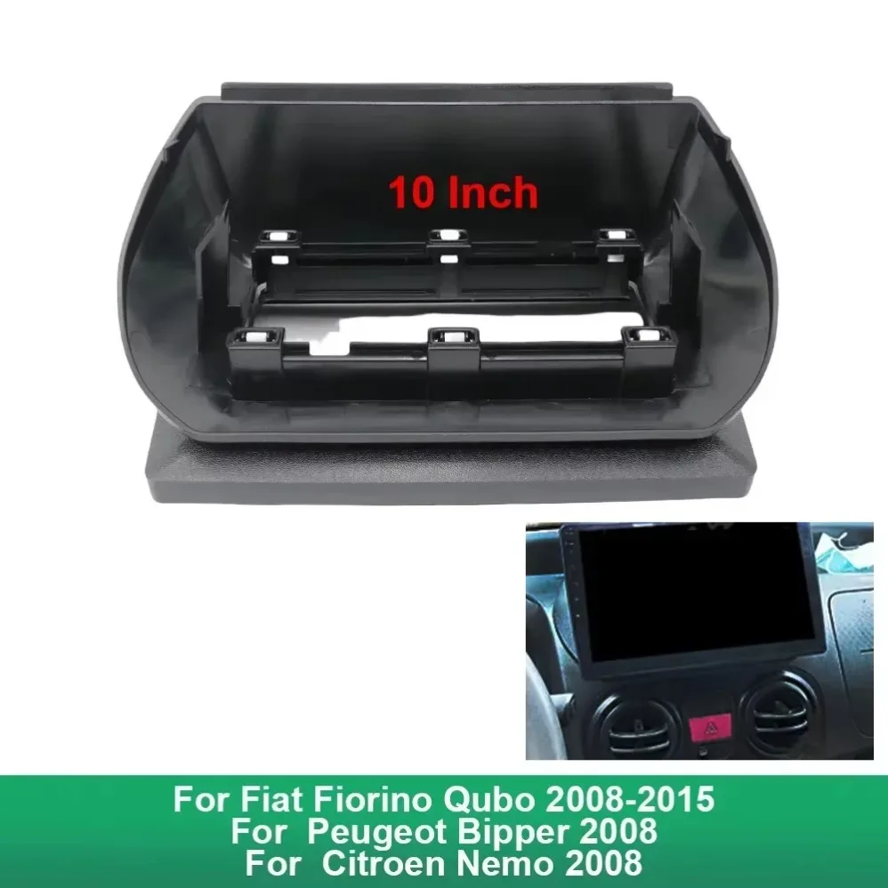

10-дюймовая автомобильная рамка, адаптер для фасции, Android-радио, комплект панели для крепления приборной панели для Citroen Nemo Peugeot Bipper Fiat Fiorino Qubo