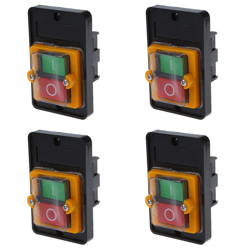 

AS94-4X AC 220/380 В ВКЛ/ВЫКЛ Водонепроницаемый кнопочный переключатель KAO-5