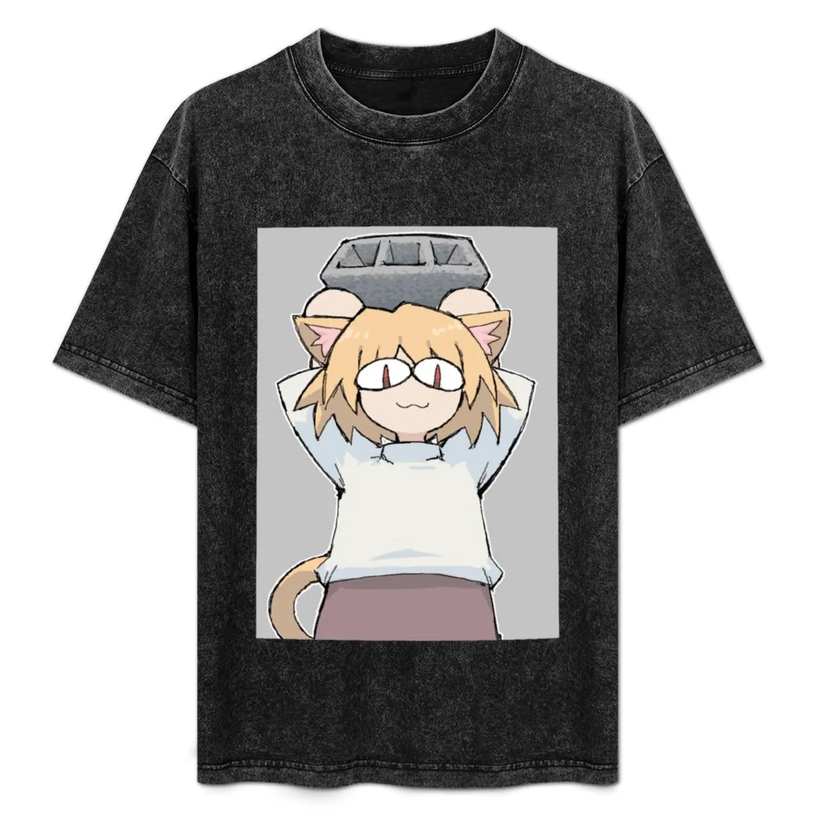 

Neco Arc Dangerous Brick T-Shirt Stylish Print Short Sleeve Tee