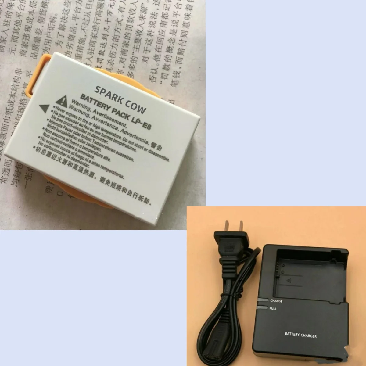 Original  LP-E8 LPE8 E8 Camera Battery For Canon 550D 600D 650D 700D Kiss X4 X5 X6i X7i Rebel T2i T3i T4i LP-E8C Battery Charger