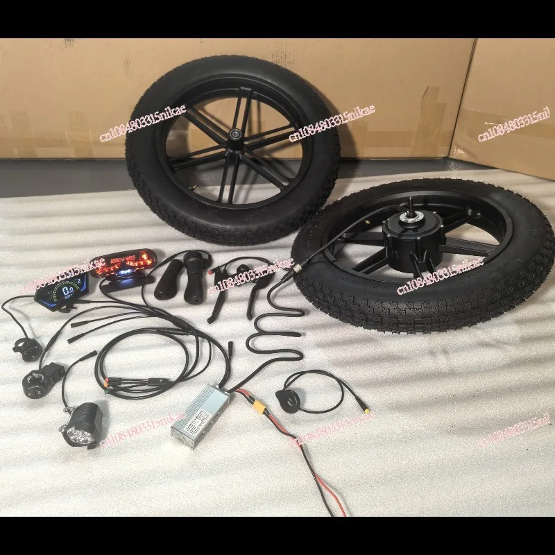 

Комплект для переоборудования велосипеда в электровелосипед | Комплект для модернизации электровелосипеда: мотор, умный дисплей, контроллер, передние и задние фары