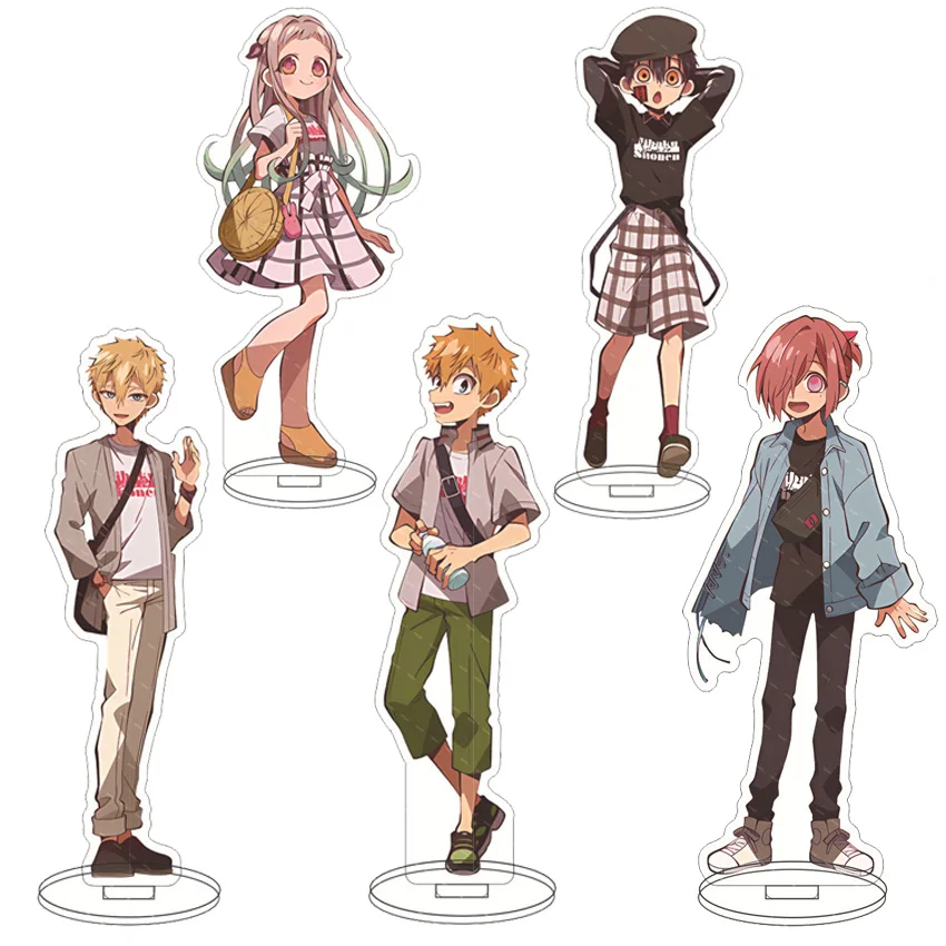 16CM Anime Acryl-Ständer Toilet-bound Hanako-kun ‌   Yashiro Nene Mitsuba Yugi Amane Cosplay-Figuren, Exquisite Geschenkornamente