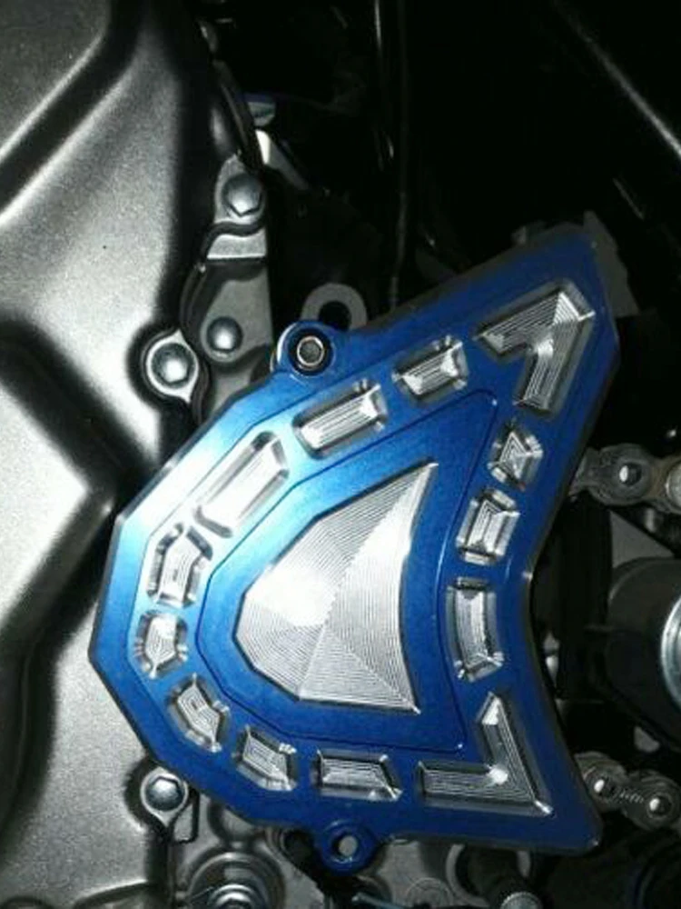 For Yamaha YFM700R 2008-2026 CNC Front Sprocket Cover Case Saver Protector Chain Guard Fit YFM 700R Raptor 700 Accessories