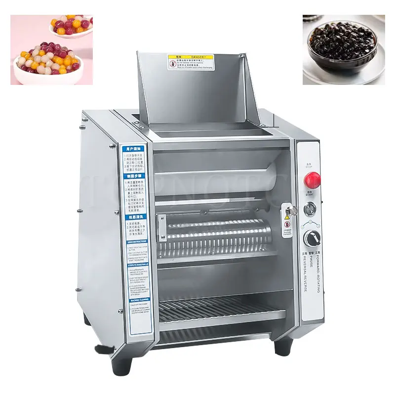 Round Dumpling Machine Tapioca Pearl Taro Cassava Ball Making Maker Machine Popping Boba Pearl Make Machine