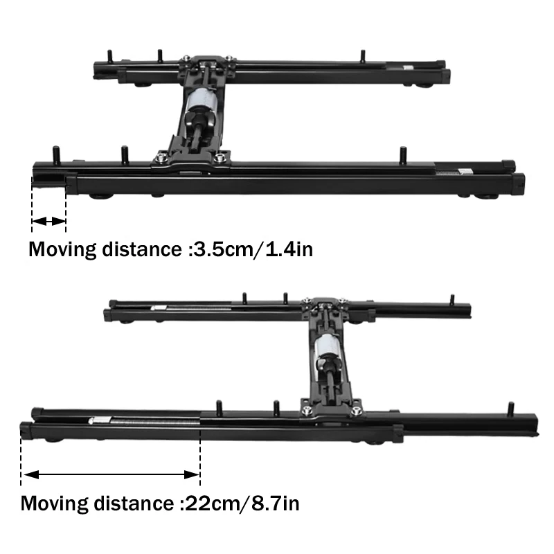 

Car seat electric slide rails, two-way forward and backward moving seat frame, commercial vehicle and RV electric seat modificat