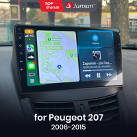 Junsun V1 Radio for Peugeot 207 207CC 2006  2007 2008 2009 2010 2011 2012 2013 - 2015 Wireless CarPlay GPS WiFi BT FM IPS RDS 4G