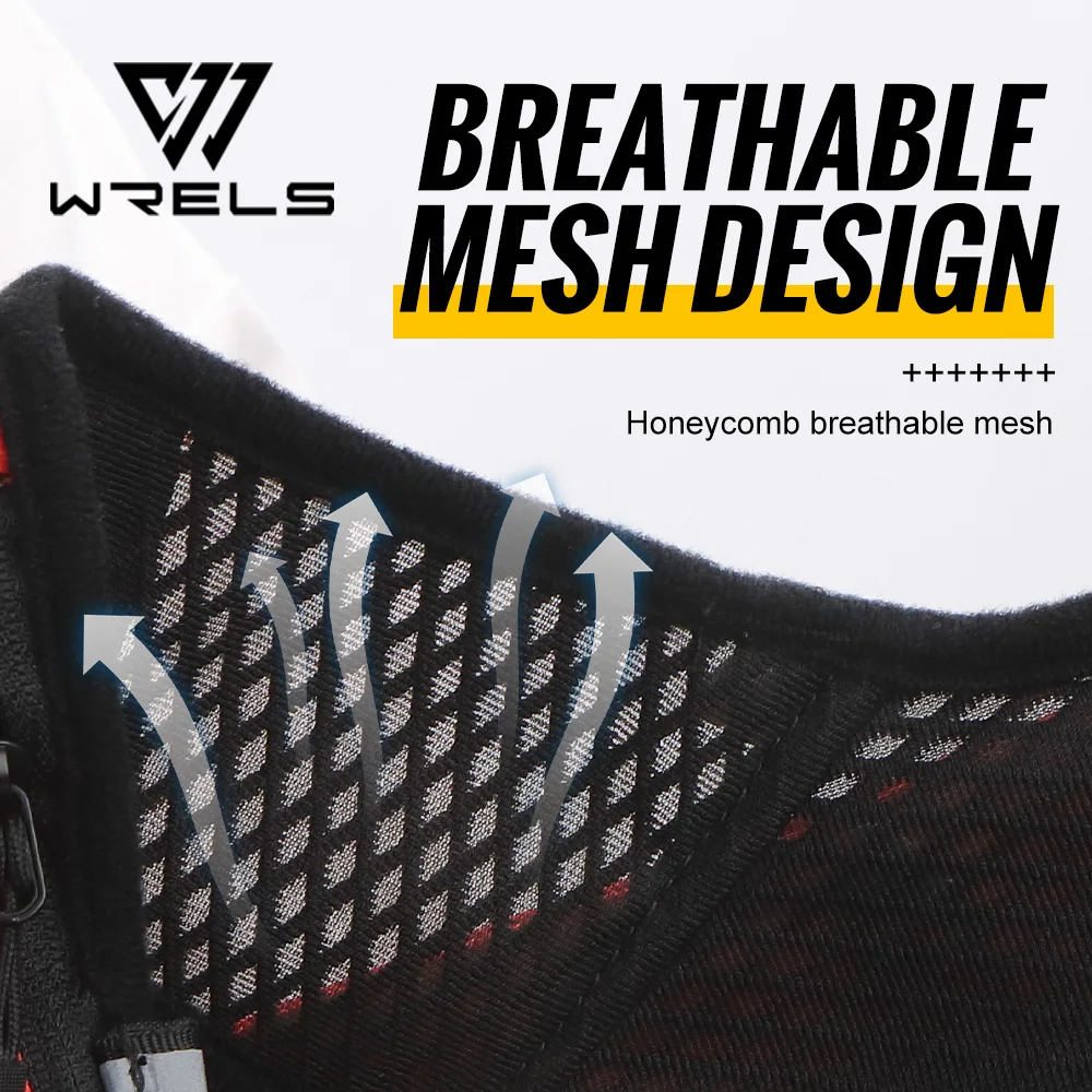 WRELS Hydration Backpack Lightweight Hydration Pack Water Backpack for Marathon Running Backpack Water Bottle Breathable Sports