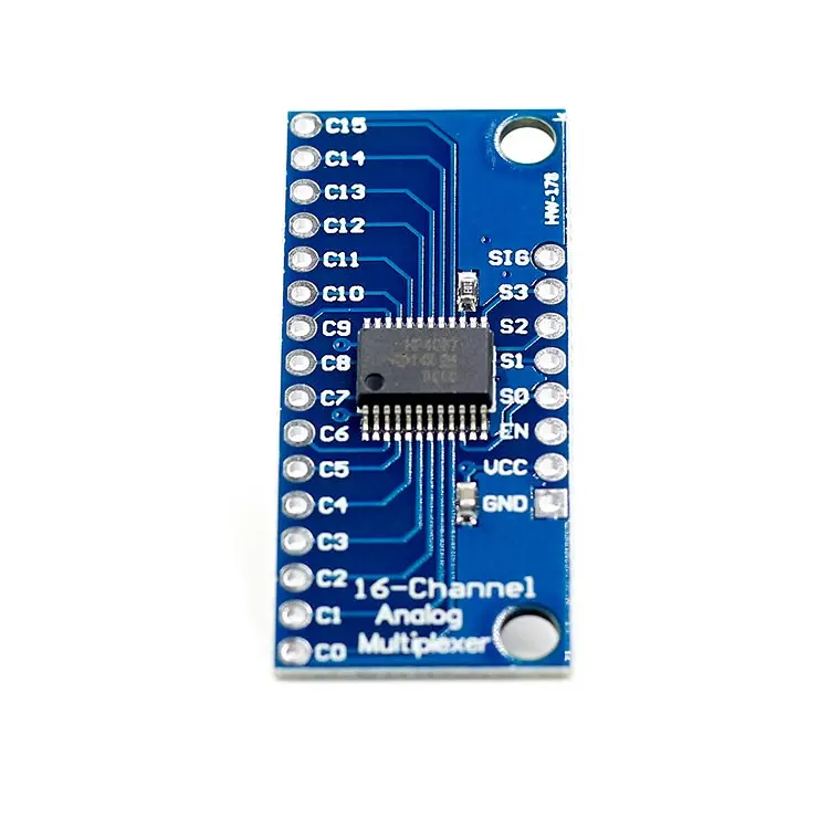 stock CD74HC4067 module 16 channel analog digital multiplexer high speed CMOS logic switch IC chip development board