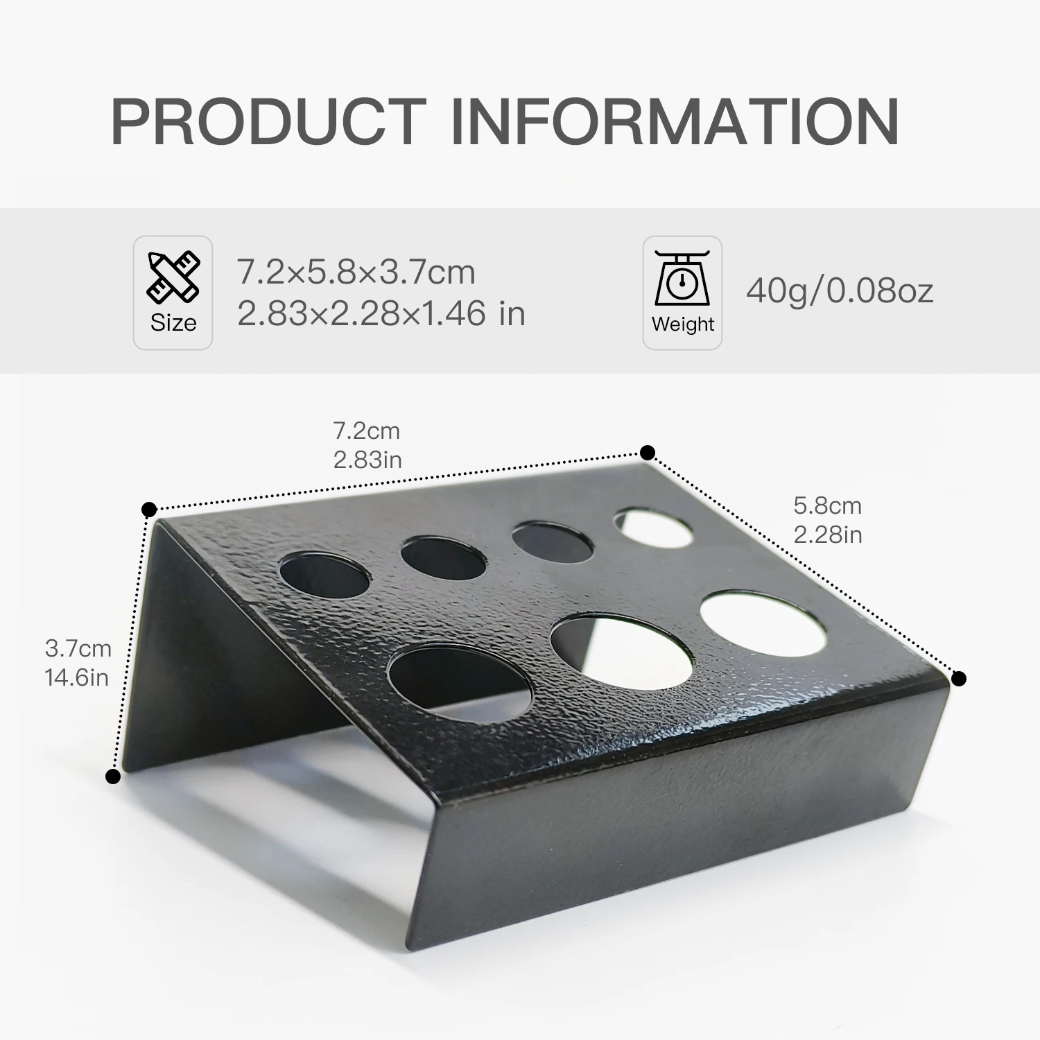 KVM 7/8/21 ثقوب الوشم الحبر حامل الكأس حامل الوشم أداة الصباغ حاوية سوداء ماكياج اكسسوارات ل هيئة الفن الوشم لوازم