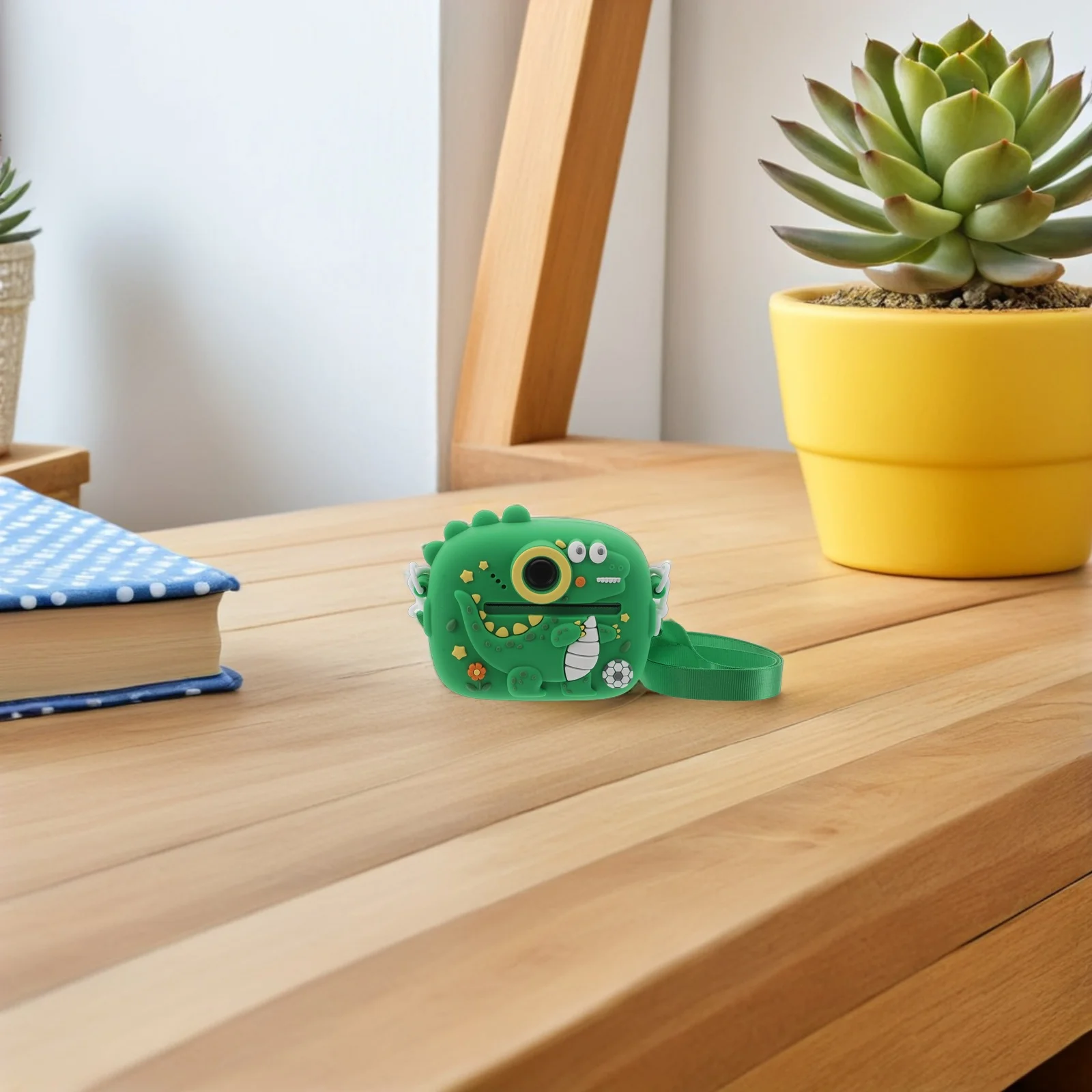 Appareil photo numérique pour enfants à double objectif, impression de photos instantanée, Design coloré et lumineux, intérêt étincelle dans la photographie pour les tout-petits