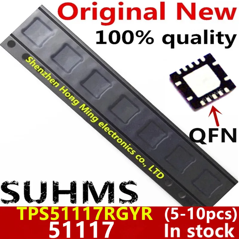 

(5-10piece)100% New TPS51117RGYR TPS51117 51117 QFN-14