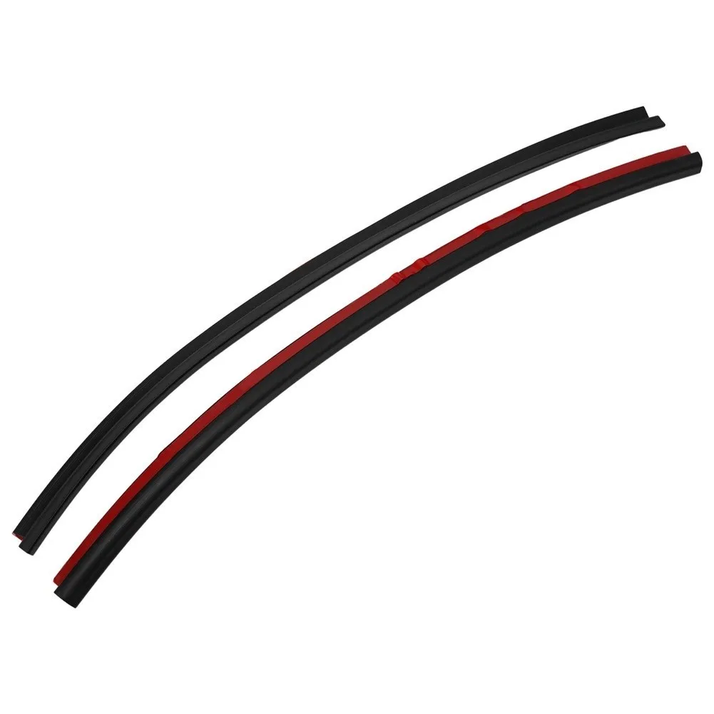 Clio III Seal Rear Window Seal Black Accessories Dust for proof Design Wind Noise Reduction Aging Resistant Material