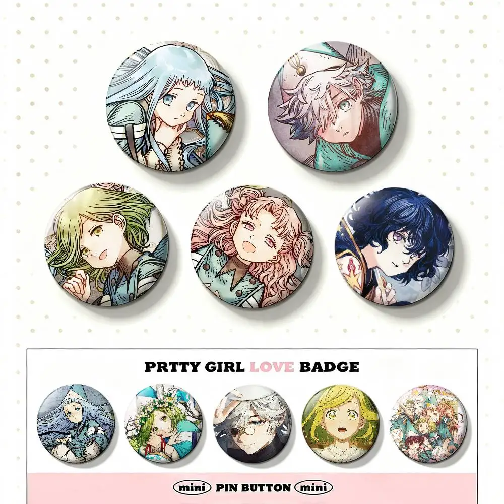 Anime Witch Hat atelier Badges 25 32 44 58 75 mm Round Fans Collect Friends Gifts Brooch Souvenir