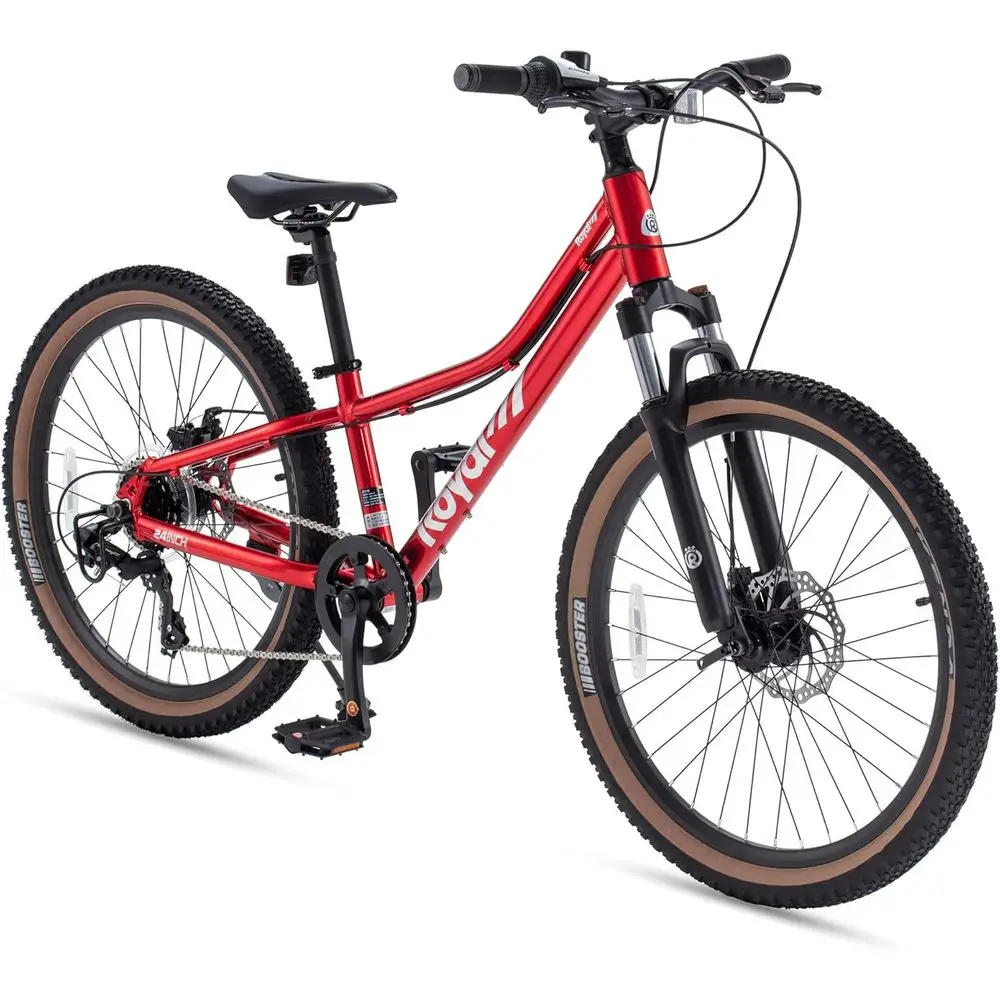 

Алюминиевый детский горный велосипед 20/24 дюйма, 1/8 скоростей, с двойными дисковыми тормозами, передней подвеской, для детей от 7 лет