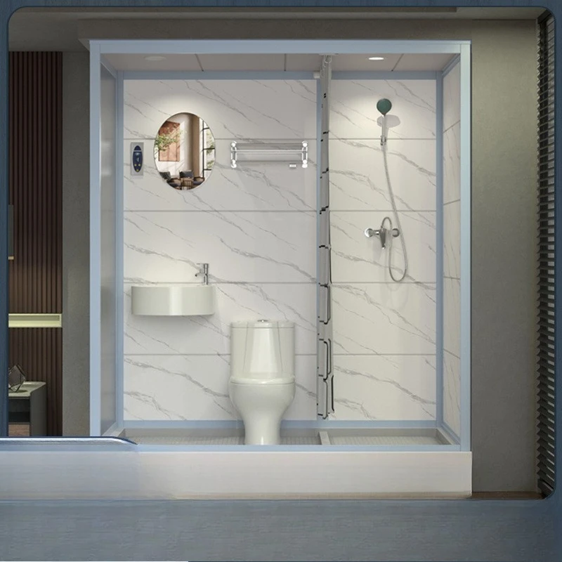 Integral mobile bathroom Shower room Integrated waterproof bathroom