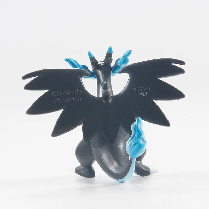 TAKARA TOMY Pokemon Super Charizard X Miniature Doll Anime Collection Decorative Ornaments Children's Toy Model Birthday Gift