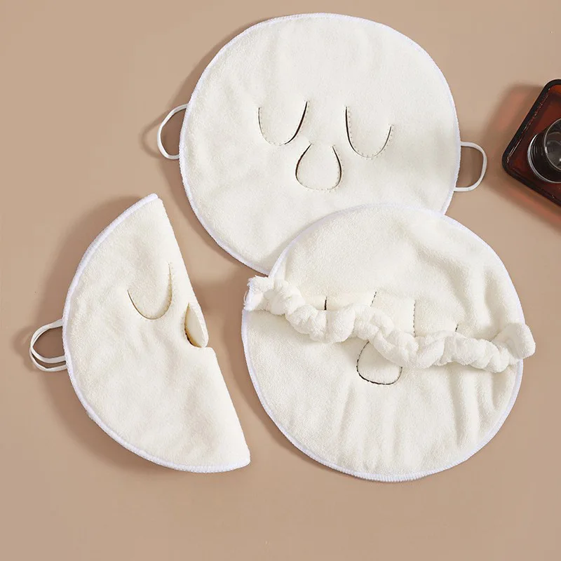 

Steam Facial Towel Contoured Spa Cover for Eye & Face Therapy Moisturizing Skincare Towel