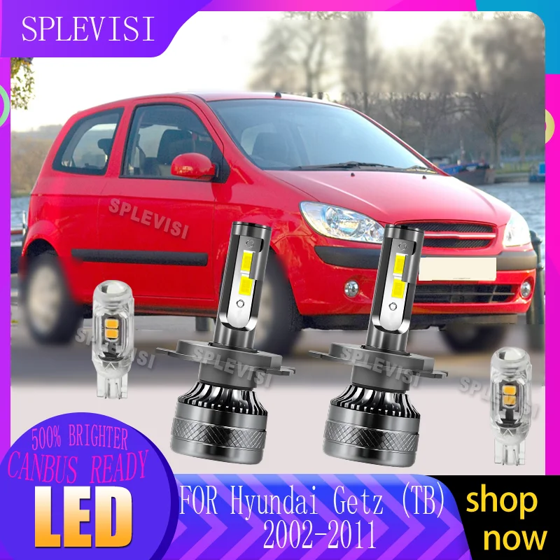 

new upgrade LED Bulb making night driving safer and more comfortable For Hyundai Getz (TB) 2002 2003 2004 2005 2006 2007-2011