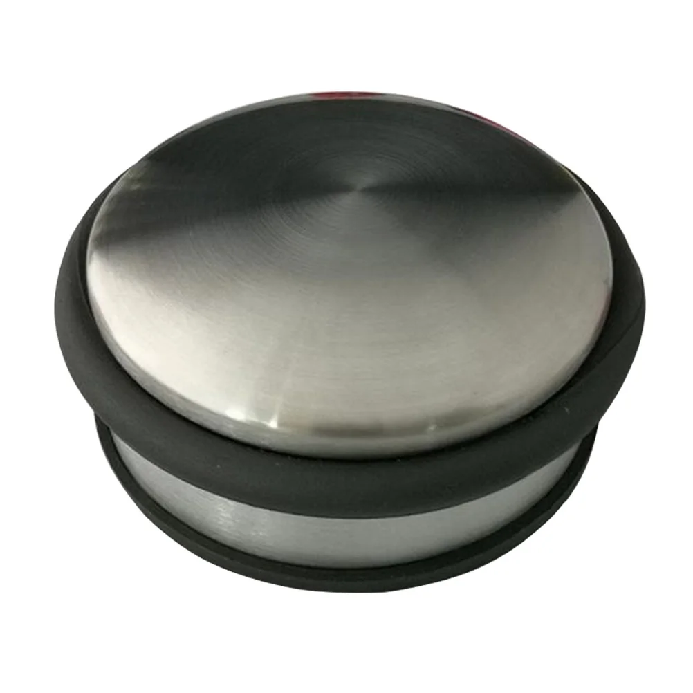 

Door Stopper Holder Rubber Bracket for Wall Mounting Protects Doors from Slamming Stops Floor Metal Door Handle Protector