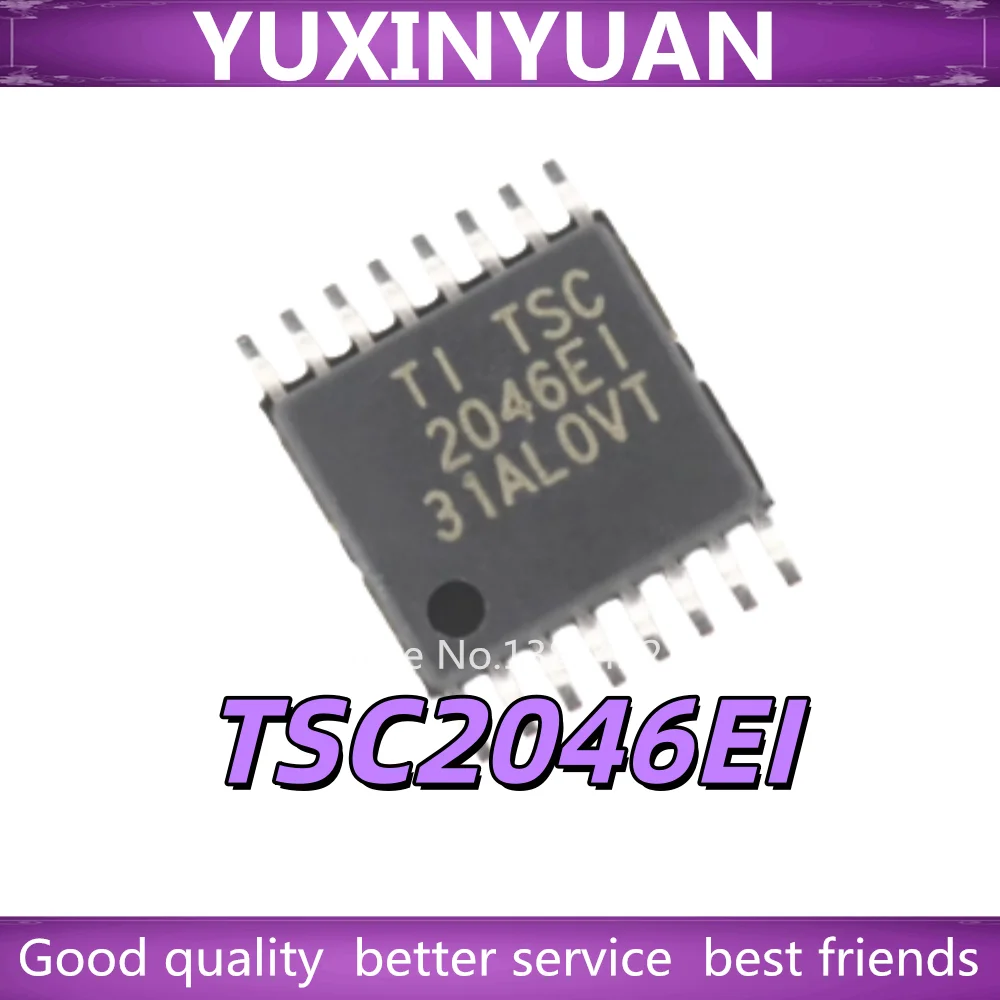 

100PCS/LOT TSC2046EIPWR 2046EI TSC2046 TSC2046EI TSSOP16 Promise 100% original authentic