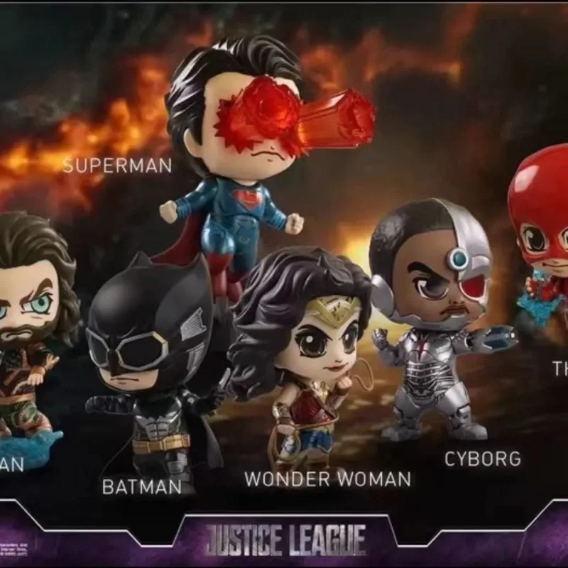 

Коллекционная фигурка Hottoys Cosbaby Justice League Chibi: Бэтмен, Супермен, Чудо-женщина, Аквамен, Флэш, Киборг (металлическая) в наличии