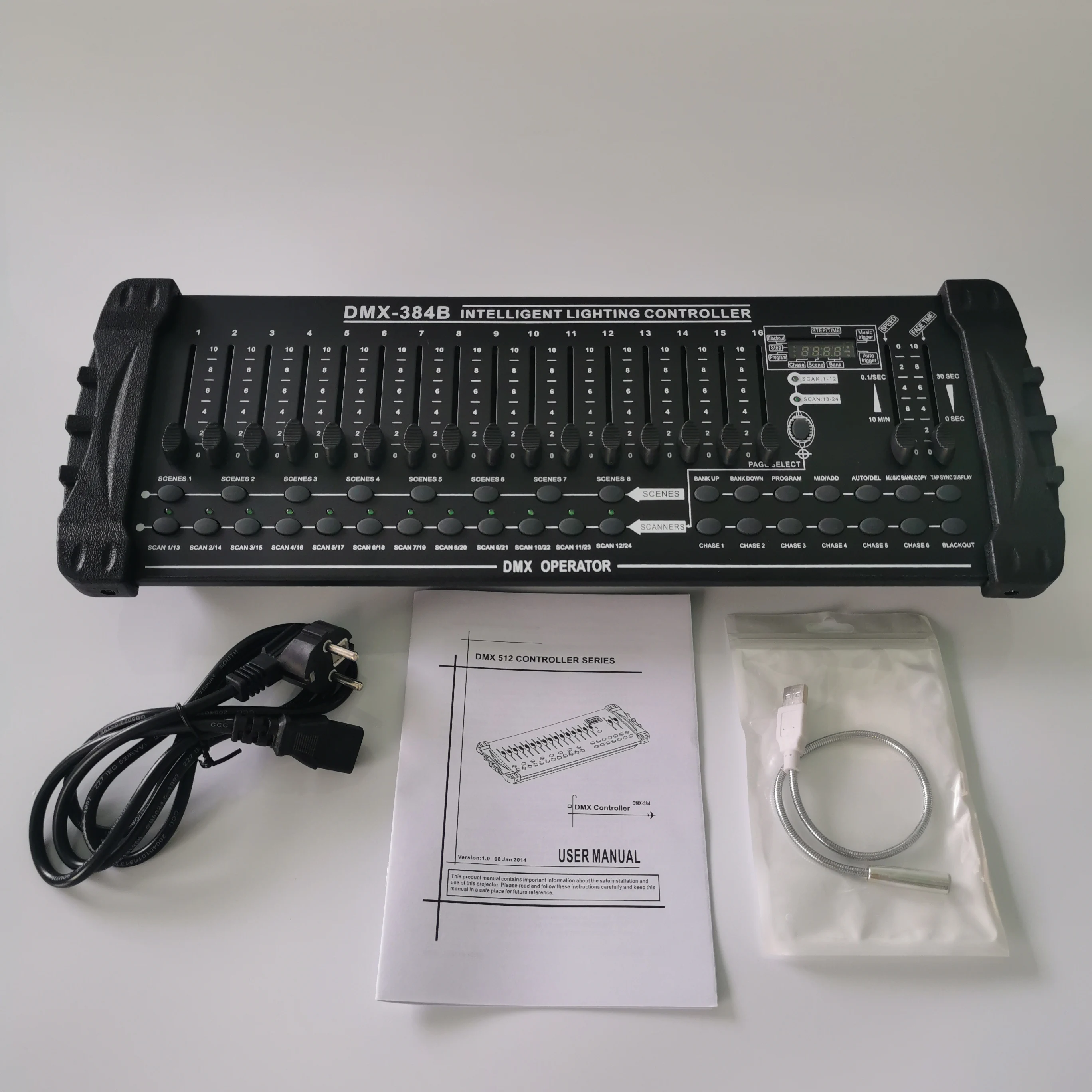 

384 DMX512 Controller Led Controller LED Stage Lighting Equipment DMX DJ Disco Controller