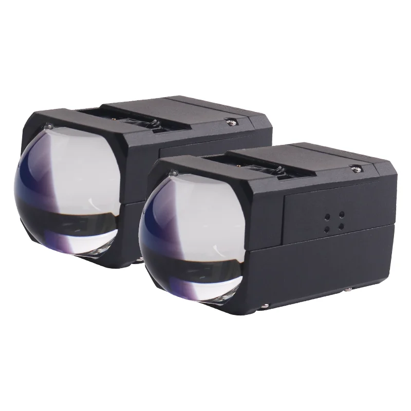 M18 High Power 53w 60w Mini Projector Lens Bi Led Matrix Lens Module Led Fog 1.8 Inch Led Projector Lens Headlights