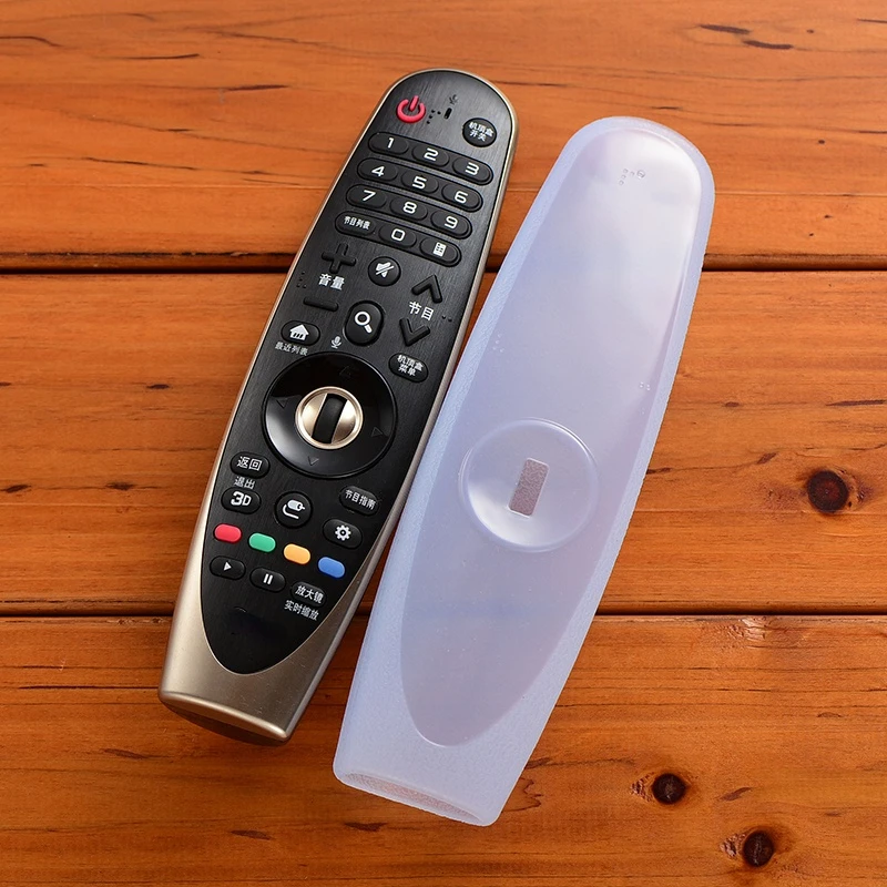 Transparent Silicone Case for TV Remote Control Protective Cover AN-MR600/650 Silicone Universal Remote Control