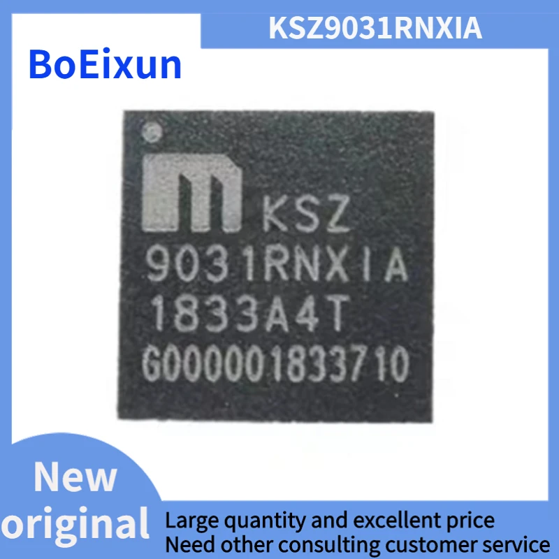 100% Brand New Original KSZ9031RNXIA QFN48 RGMII Gigabit Ethernet Transceiver Interface Driver IC