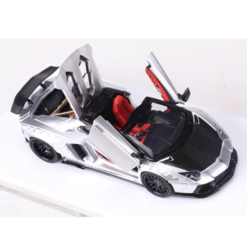RM 1/64 Aventador LP700-4 Legering Motorvoertuig Speelgoed spuitgieten Metalen Model Collectie Jongen Kerstcadeau