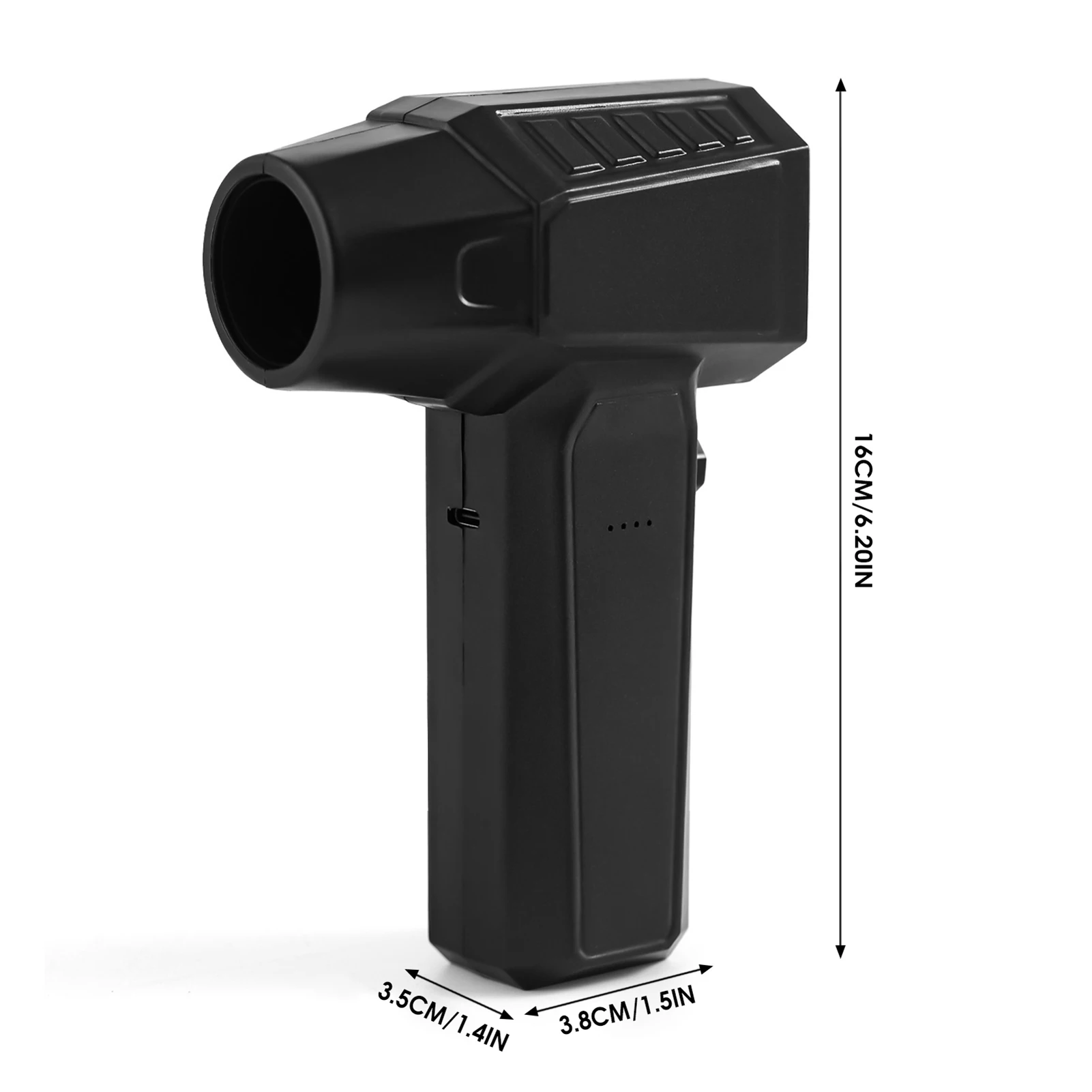 Picture 5: Handheld Violent Jet Fan Easy to Operate High-Speed Adjustable Blower Suitable for Home Car Cleaning Dust Removal