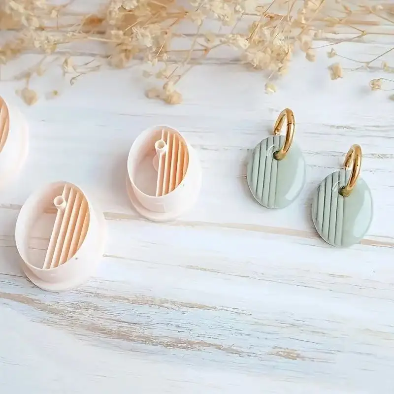 Basic Donut Polymer Clay Cutters | Clay Earring Cutter | Fall Autumn 14K Gold Plated Charms | Polymer Clay Tools | Polymer Clay