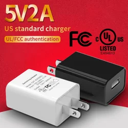 5V1A/5V2A American Standard Charging Plug American Japan Thailand Canada Mexico Power Adapter Mobile Phone Charger