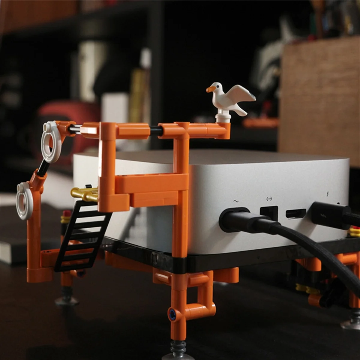 

Хост-подставка для строительных блоков для Mini/Pro, передняя кнопка переключения, включение питания в один клик, монтажная база для Mini