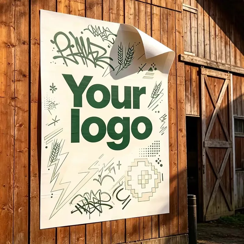 Custom Waterproof Discount Business Store Wall Decor Advertising Stickers Self-Adhesive Wall Stickers Restaurant Shop Promotion