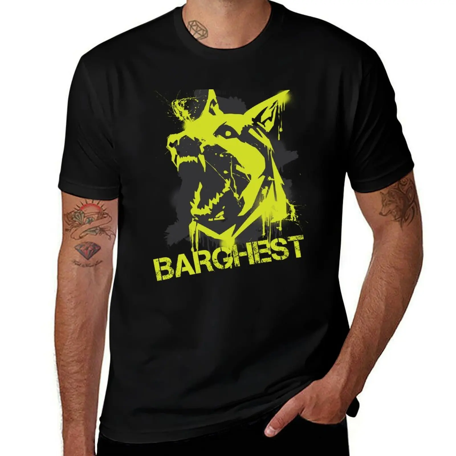 Barghest Graffiti Phantom Liberty T-Shirt man t shirts for men T-Shirt