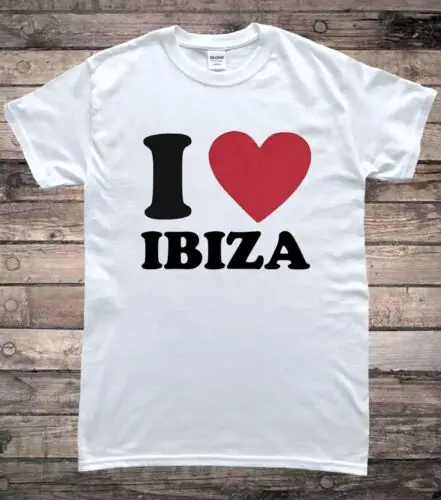 I Love Heart Ibiza Holiday T-Shirt