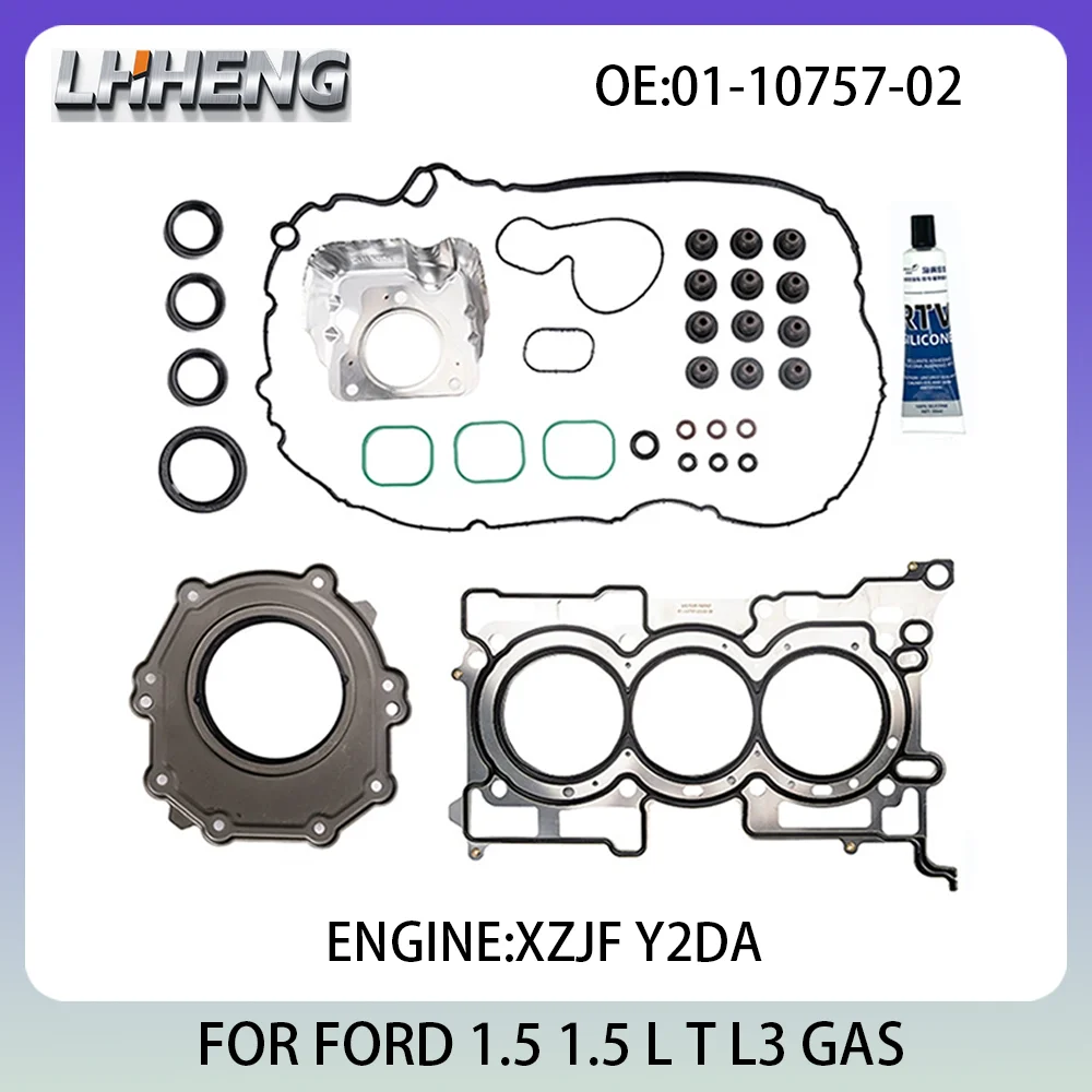 

Engine Full Gasket Set For FORD ECOSPORT FOCUS 1.5 1.5 L T L3 GAS 2018-2025 XZJF Y2DA S90384-00 01-10757-02