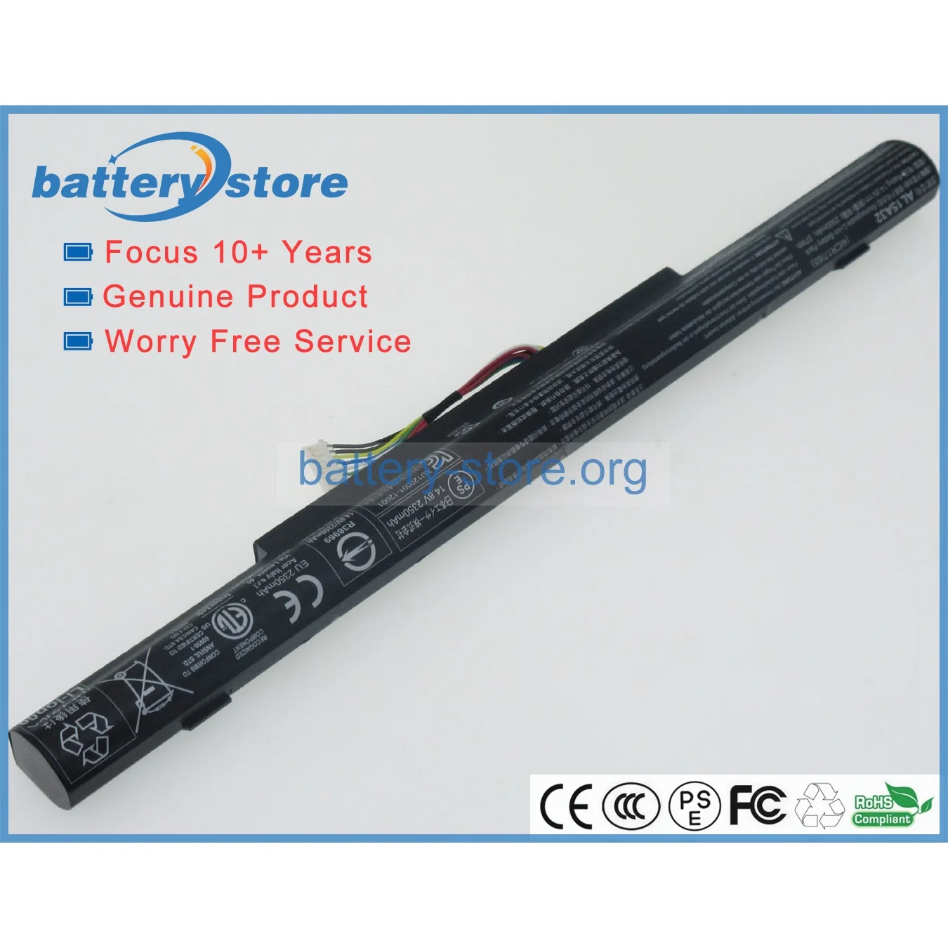 Genuine laptop batteries for AL15A32,KT.00403.034,NX.MXZER.004,NX.MY0EH.013,NX.G2DEH.016,NX.MY0ER.005,NX.MYMEG.003,NX.G2DEZ.002