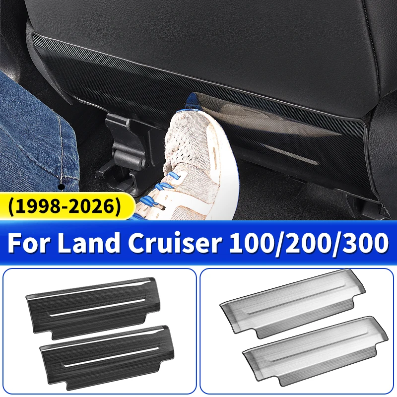 

Для Toyota LC100 LC200 Land Cruiser 100-200 300 1998-2025 2008 серия, защитная панель сидений, аксессуары для украшения интерьера