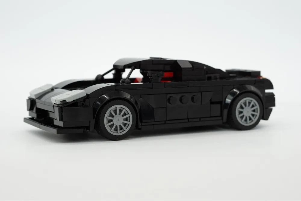 

Строительные блоки, модель автомобиля MOC Racing Champion Speed City, игрушка в подарок для мальчиков, Рождество 293, детали CCXR