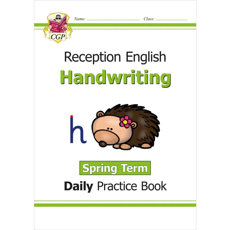 New Handwriting Daily Practice Book Reception  Spring Term CGP Books Coordination Group Publications 9781789088267 Book