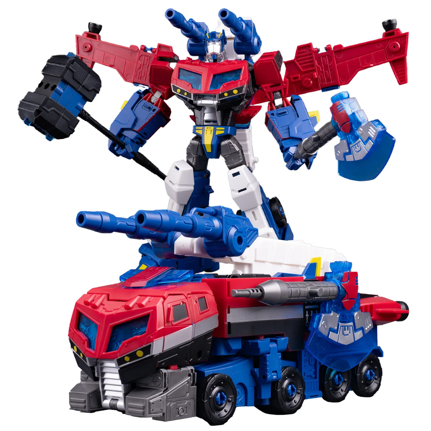Brinquedo de figura líder da equipe de manutenção de transformação Baiwei TW-1036